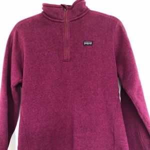 Women’s quarter zip Patagonia pullover